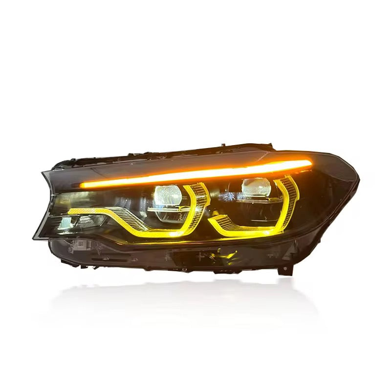 Bmw G30/G38 Headlights for 540i 530i 2018-2020 Triple Color DRL