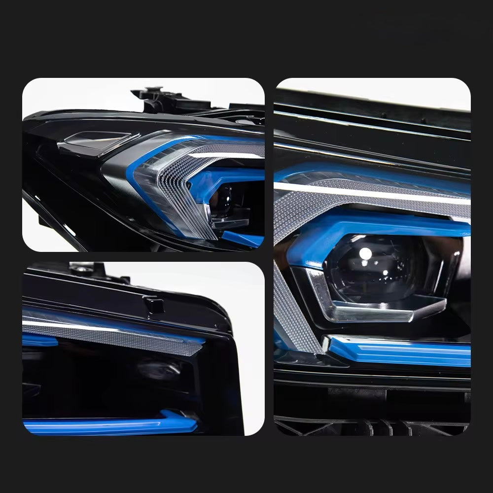Headlight for LCI BMW G20 M340i 330i 2023-2025 Laser Headlights Dual Color