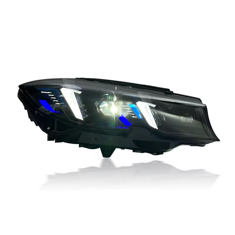 Snake Eye Style Headlights for BMW G20 330i M340i Dual Color LED