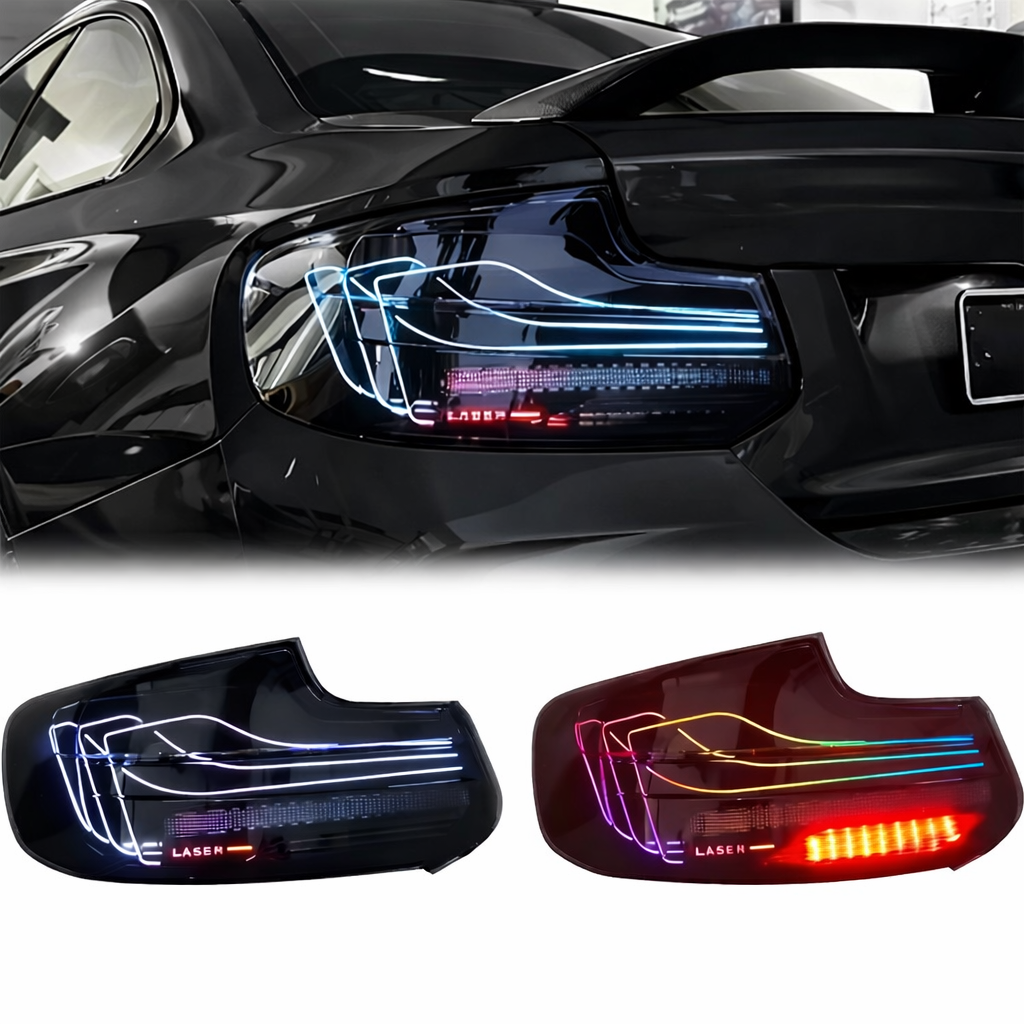 BMW F22 F87 F23 2014-2021 Tail Lights CSL RGB Style Plug and Play