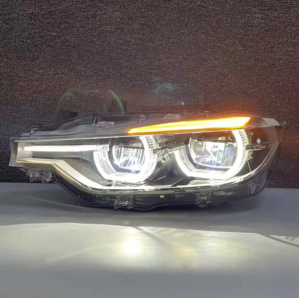 Headlights for BMW F30 F31 F35 2012-2018 Triple Color Fits Halogen/Xenon and LED