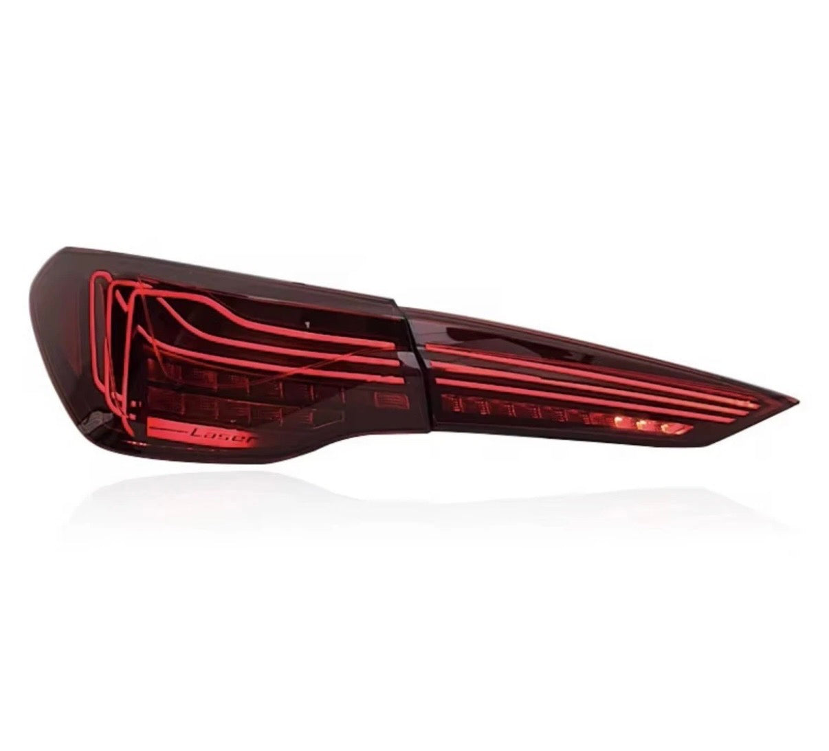 CSL Style Laser Tail Lights for BMW G82/G22 M4, M440i, Plug and Play