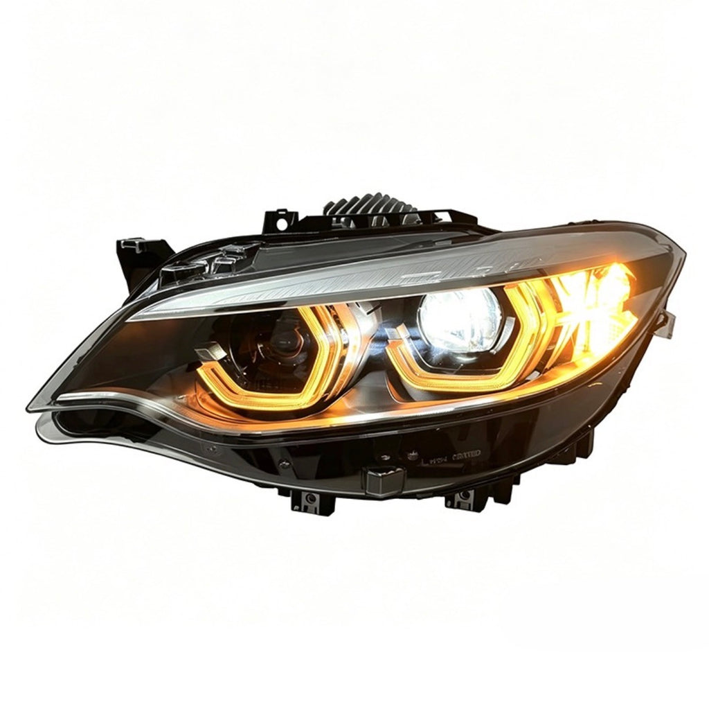 Triple Color LED Headlights For BMW F22 2014-2021 White, Yellow, Amber