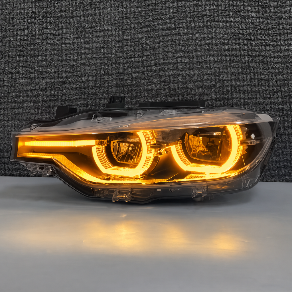 Headlights for BMW F30 F31 F35 2012-2018 Triple Color Fits Halogen/Xenon and LED