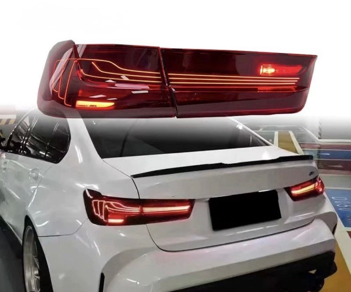 Red CSL Style Taillights for BMW G20/G80 330i M3 M340i 2019-2023
