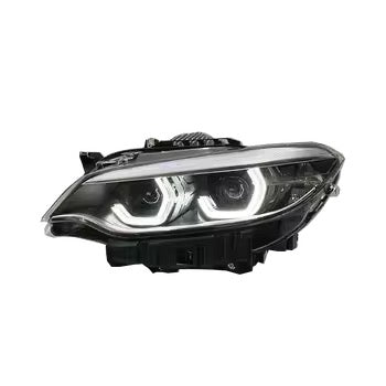 Triple Color LED Headlights For BMW F22 2014-2021 White, Yellow, Amber