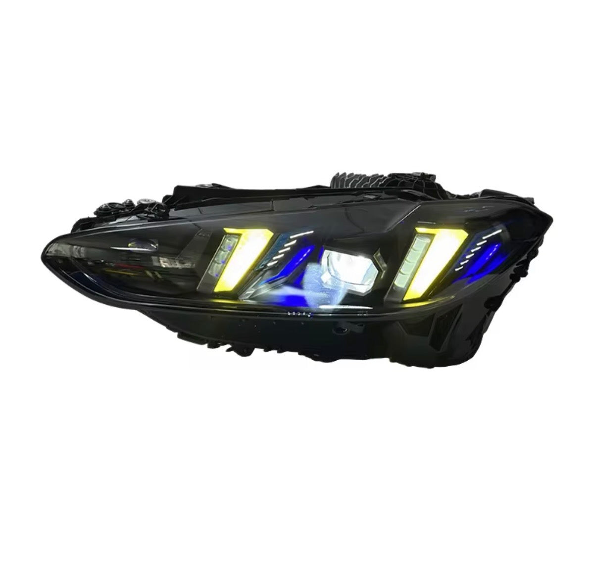 Snake Eye Headlights For BMW G80 G82 G22 2021-2025 Triple Color