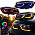 BMW G20 3 Series 2020-2022 RGB Laser Style Headlights Plug And Play
