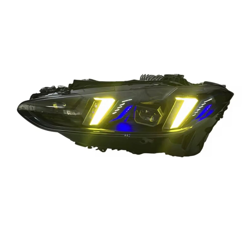 Snake Eye Headlights For BMW G80 G82 G22 2021-2025 Triple Color
