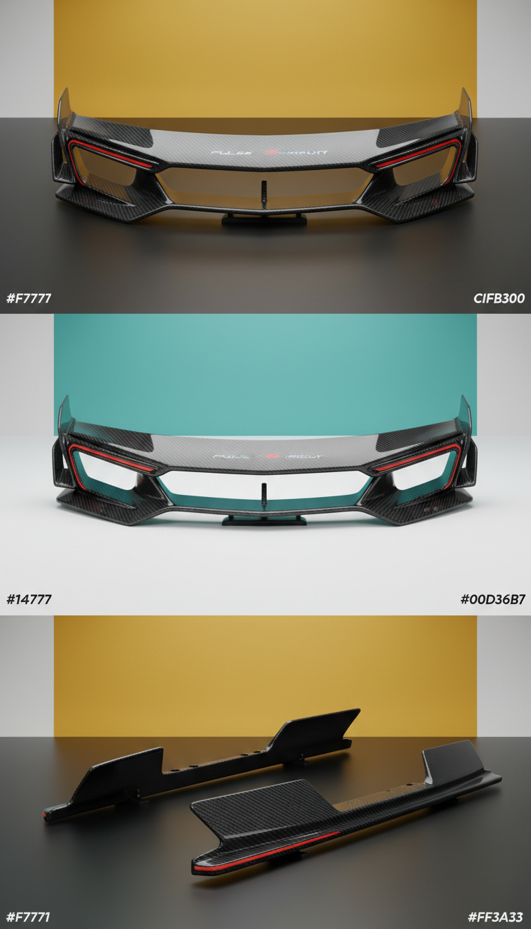 Modular Alcantara Interior Trim Set