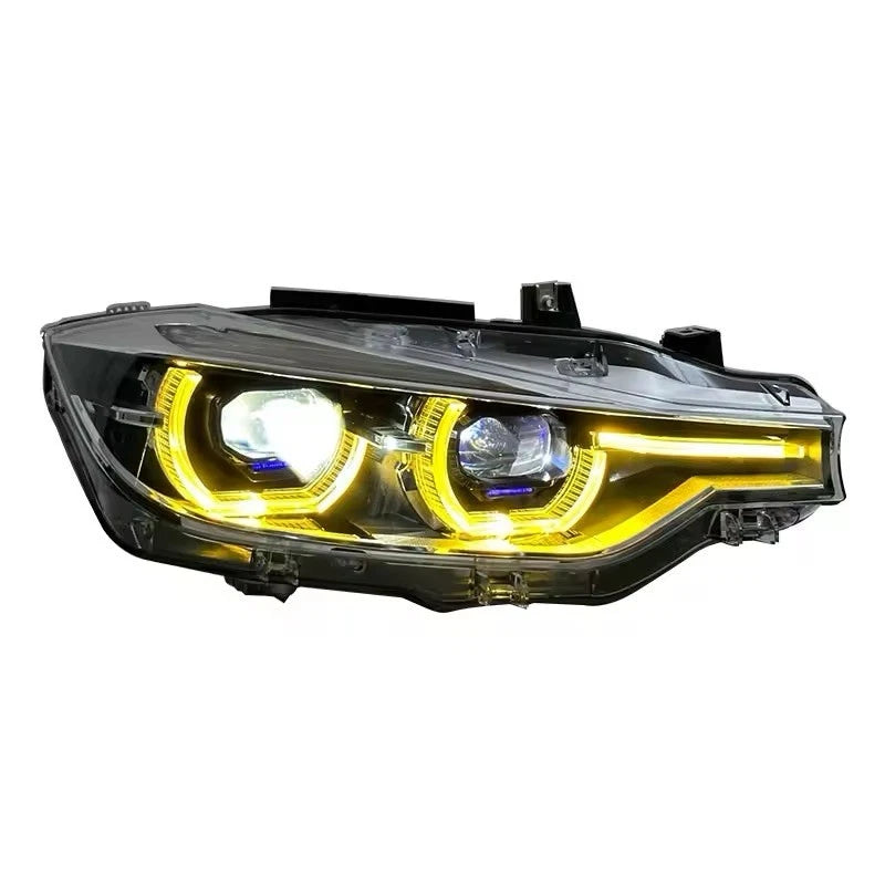 Headlights for BMW F30 F31 F35 2012-2018 Dual color Fits Halogen/Xenon and LED