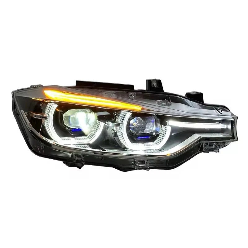 Headlights for BMW F30 F31 F35 2012-2018 Dual color Fits Halogen/Xenon and LED