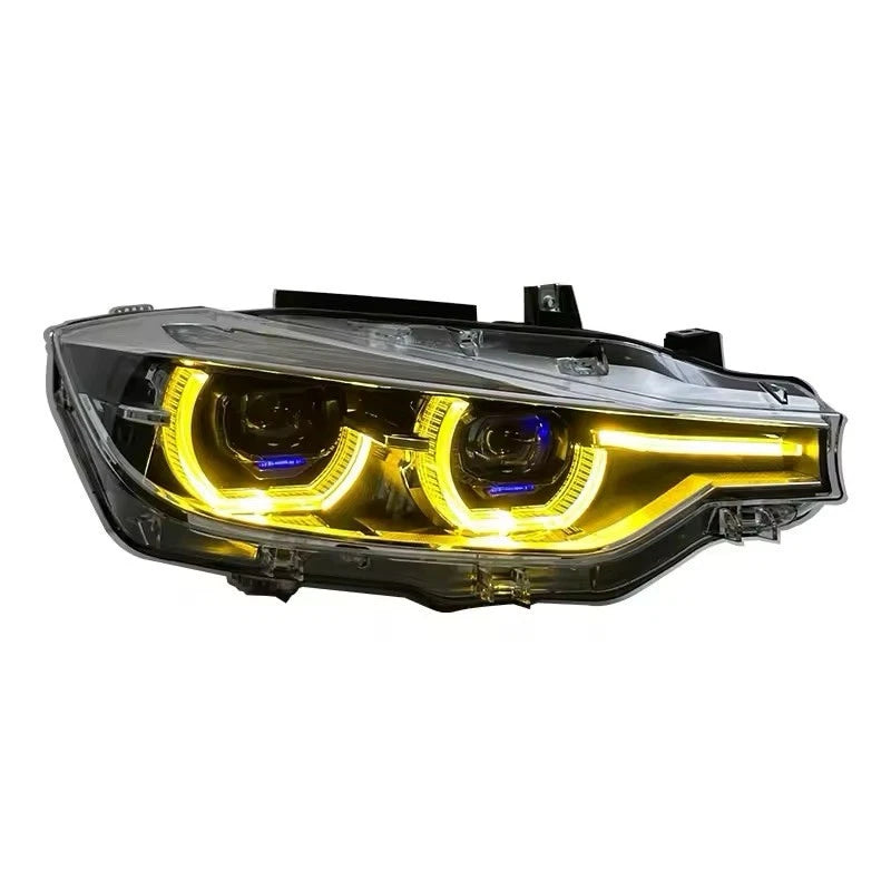 Headlights for BMW F30 F31 F35 2012-2018 Dual color Fits Halogen/Xenon and LED