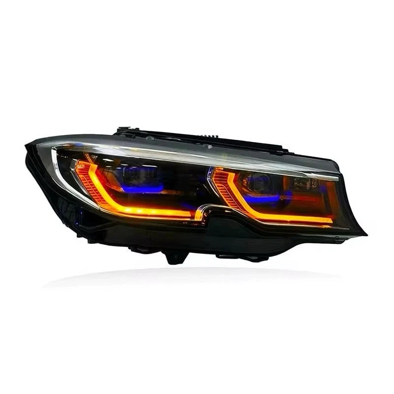 BMW G20 Triple Color Laser Headlights Smoked Fits M340i 330i 2019-2022